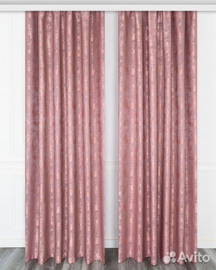 Шторы мрамор Зарина орхидея готовые и на заказ