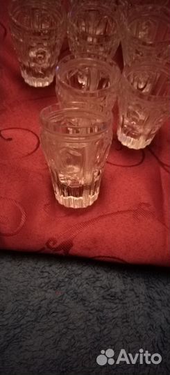 Хрустальные бокалы,рюмки,пепельницы