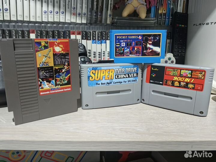 Флеш картриджи NES, Super Famikom, Super Nintendo