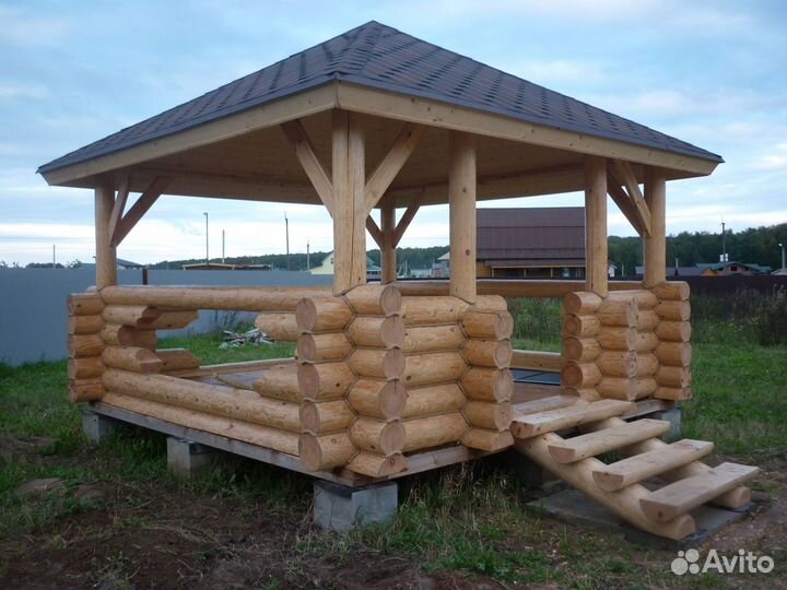 Строительсво бань,беседок,домиков