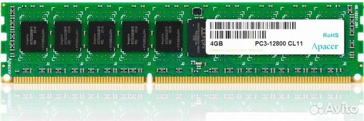 4Gb DDR-III 1600MHz Apacer (DL.04G2K.KAM)