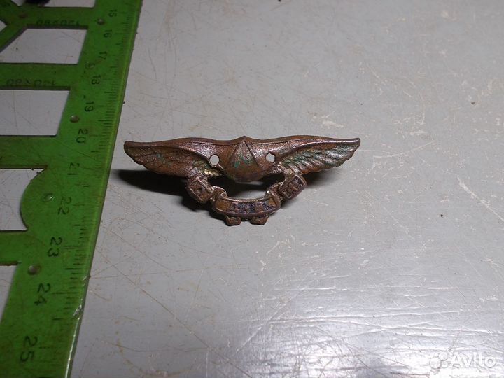 Знак одвф 1923-25 год Бронза Оригинал