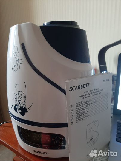 Увлажнитель воздуха scarlett sc-986