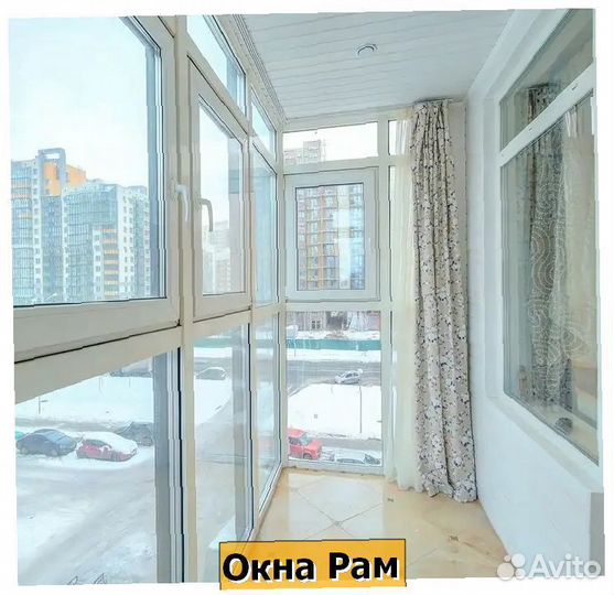 Остекление балконов и лоджий пластиковыми окнами