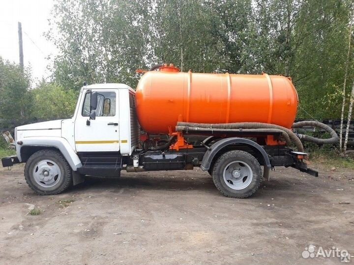 Откачка канализации, септика, без выходных