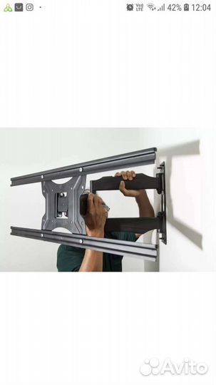 Установка кронштейна телевизора