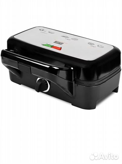Электрогриль вафельница сэндвичница GF-085