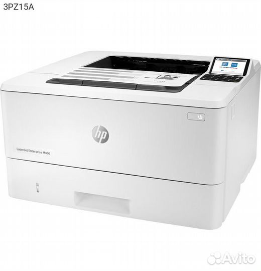 Принтер HP LaserJet Enterprise M406dn A4 Черно-бел
