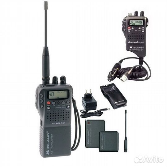 Портативная Си-Би радиостанция Midland Alan 42