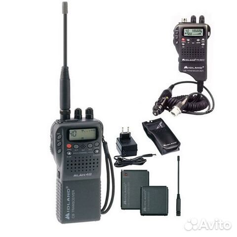 Портативная Си-Би радиостанция Midland Alan 42