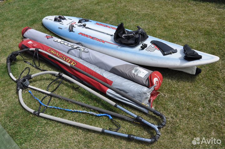 Виндсерфинг. Комплектом (2 паруса). +Трапеция