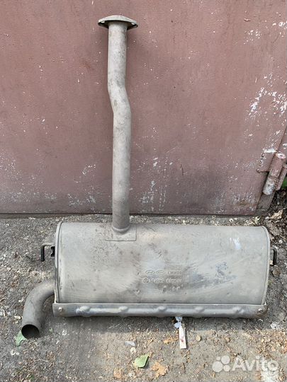 Глушитель на kia sportage