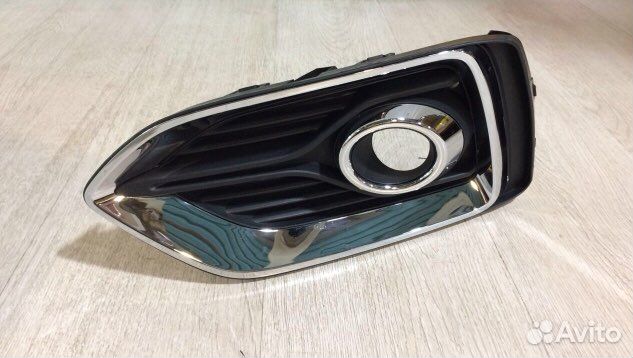 Окантовка птф hyundai solaris 2 2017-2020