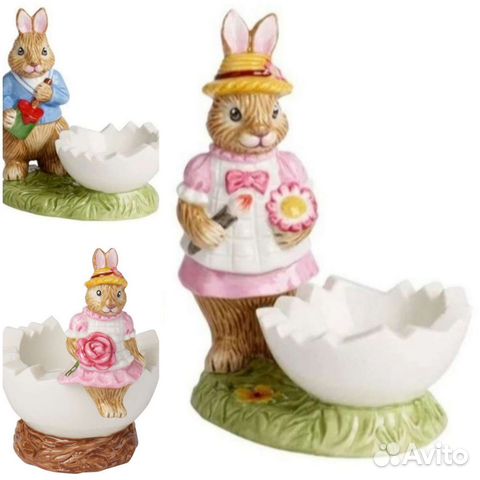 Подставка пашотница кролик подсвечник Виллерой