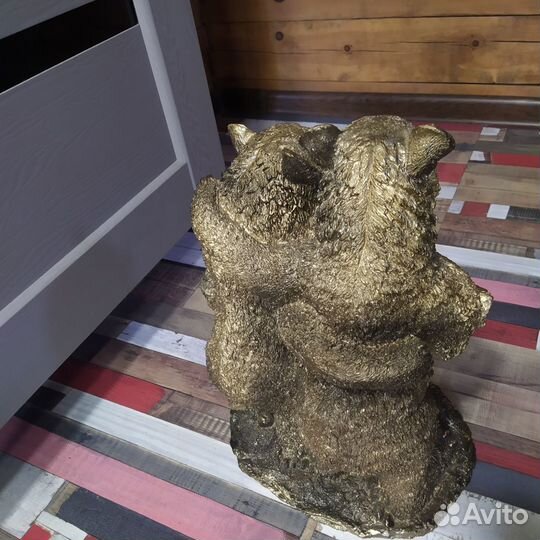 Предмет интерьера, часы, медведи