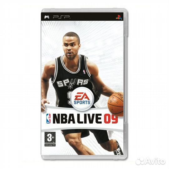 NBA Live 09 (R-2) PSP, английская версия