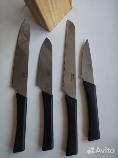 Набор ножей IKEA и чайники
