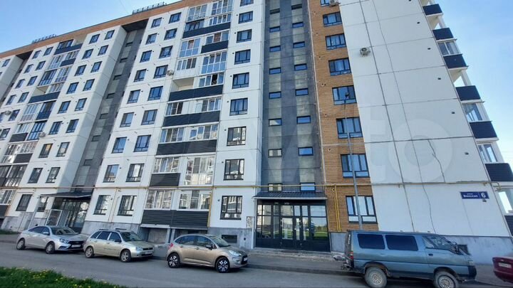 2-к. квартира, 54,5 м², 6/9 эт.