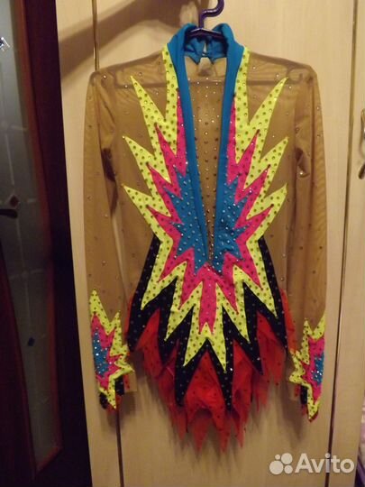 Купальник для художественной гимнастики новый