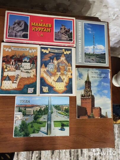 Комплекты открыток разные