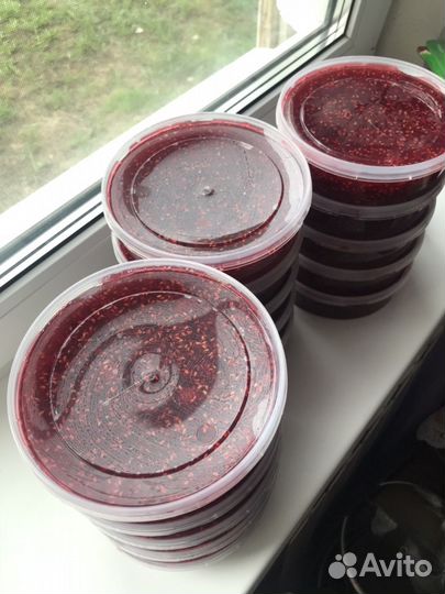 Ягода протертая, варенье урожай 2023