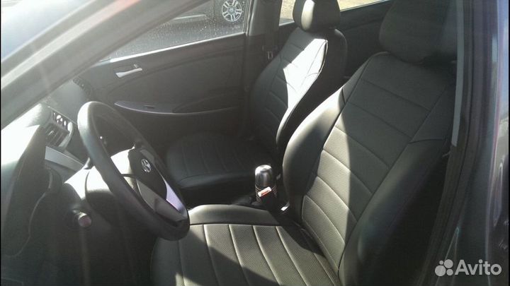 Чехлы автомобильные Hyundai Solaris 1