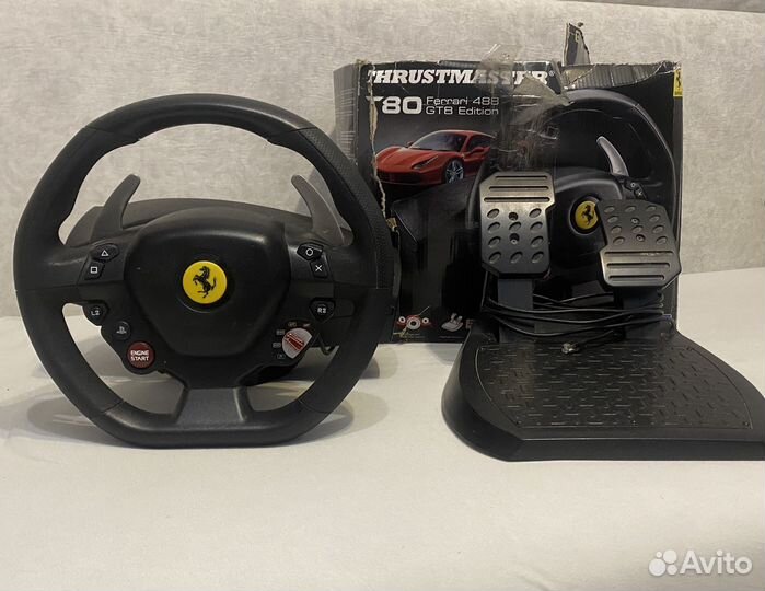 Руль thrustmaster t80