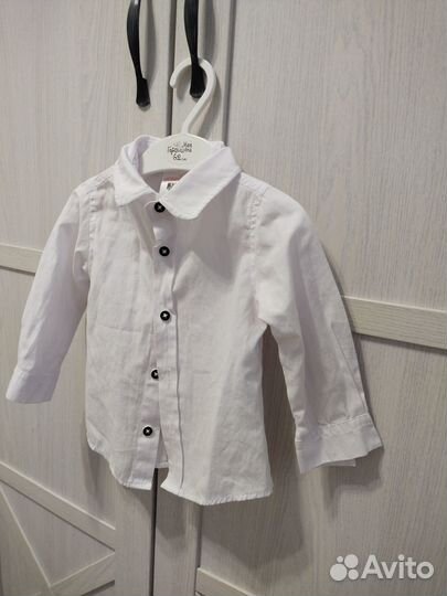 Рубашка на мальчика 74-80