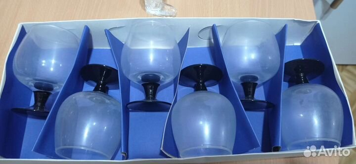 Подарочный набор фужеров времён СССР