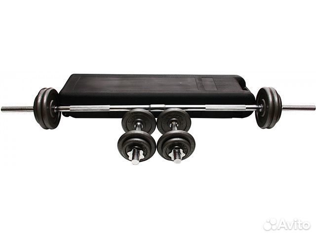 Набор штанга+гантели 50 кг