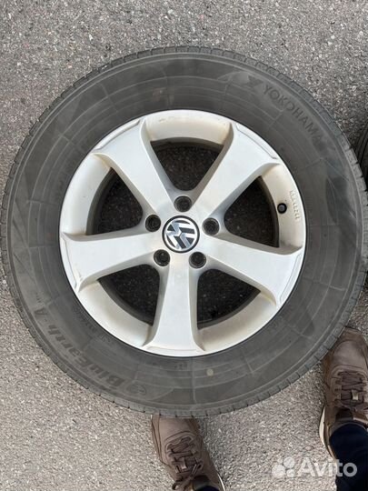 Оригинальный комплект колёс VW r16