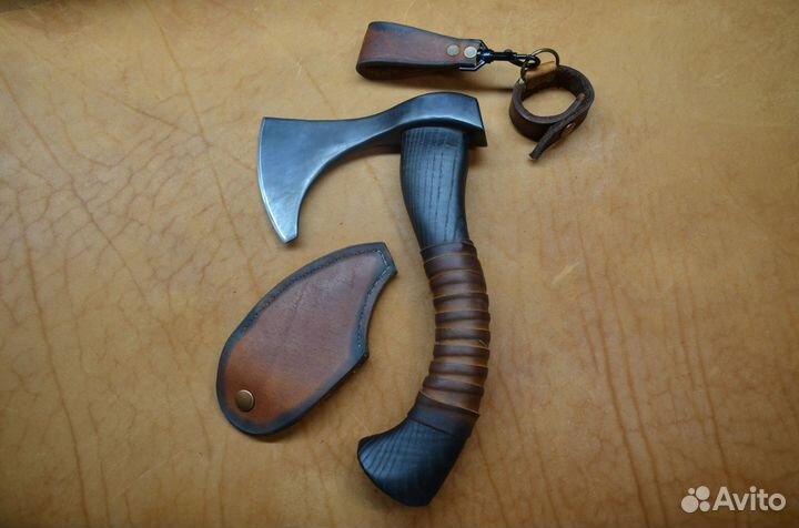 Топор кованый ручной работы Спутниик