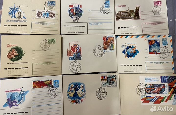 Почтовые конверты СССР