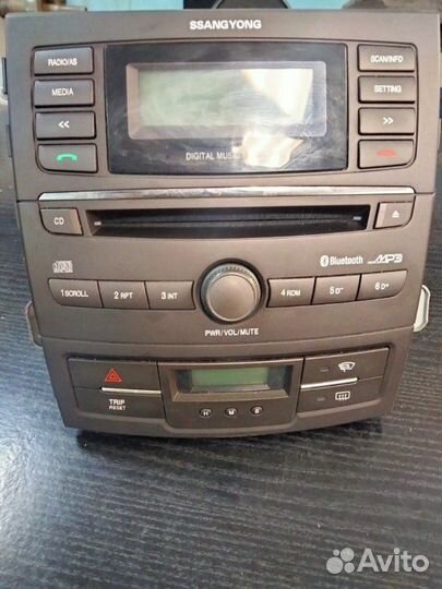Штатная магнитола Ssangyong Actyon New G20D 2012