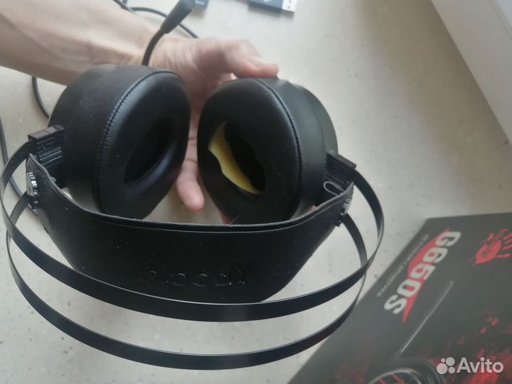 Наушники с микрофоном A4Tech Bloody G650s