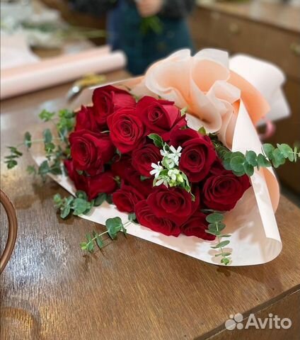 Букеты красных Роз