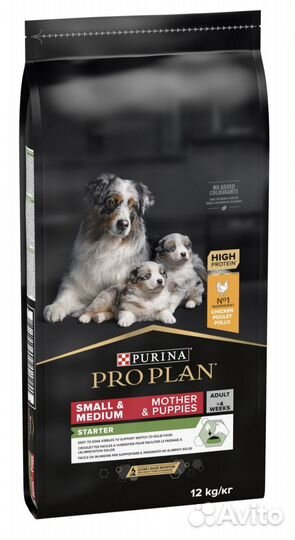 Корм для щенков проплан