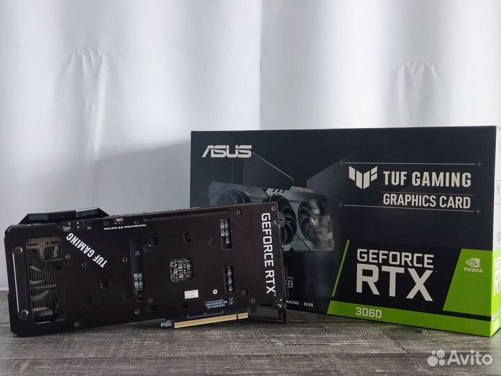 Видеокарта Asus Rtx 3060 12gb Tuf Gaming