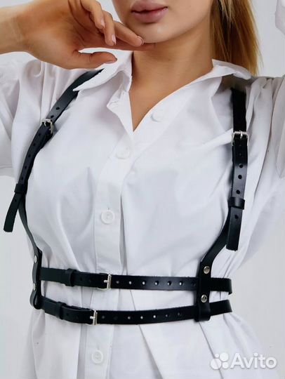 Портупея женская / натуральная кожа / аксессуары