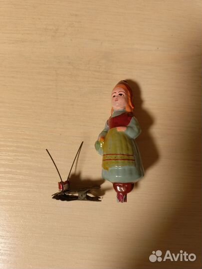 Елочные игрушки СССР на прищепке