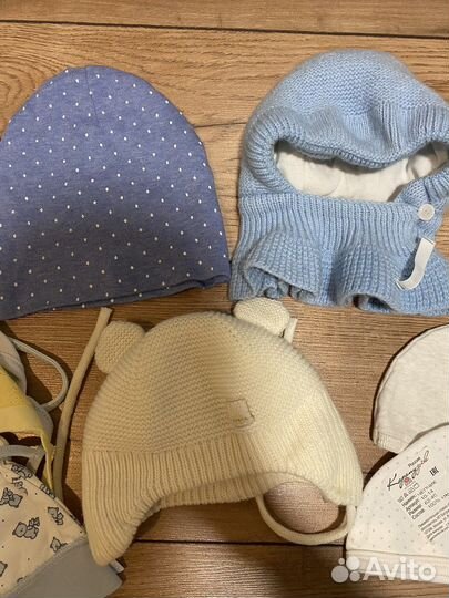 Шапки до года новые и бу
