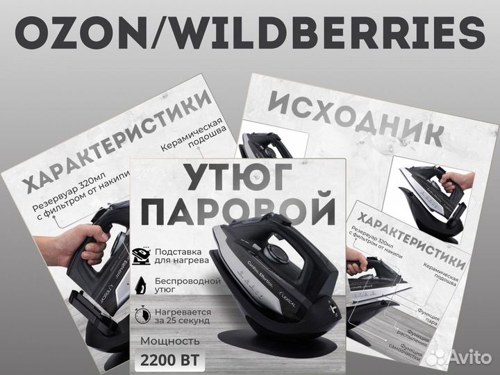 Инфографика для маркетплейсов