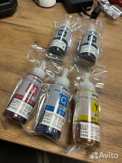 Чернила Epson 672. Производство Индонезия