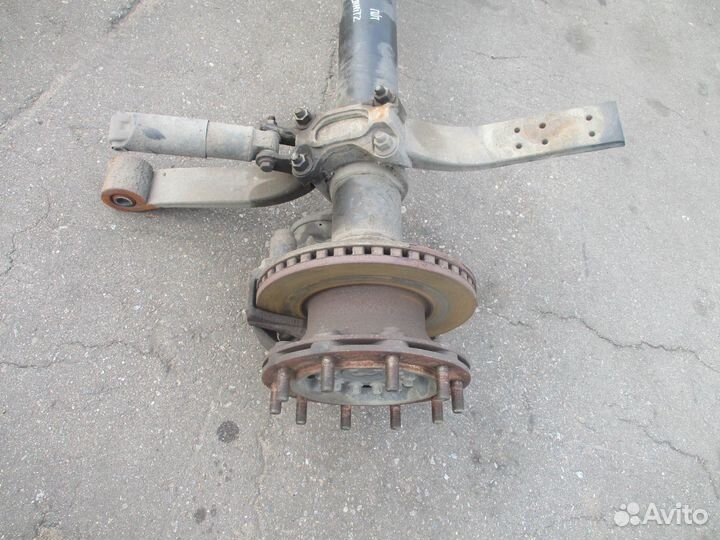 Ось полуприцепа schmitz в сборе (диск.тормоз) Schm