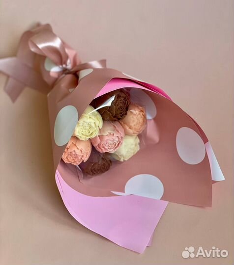 Букет из шоколадных роз