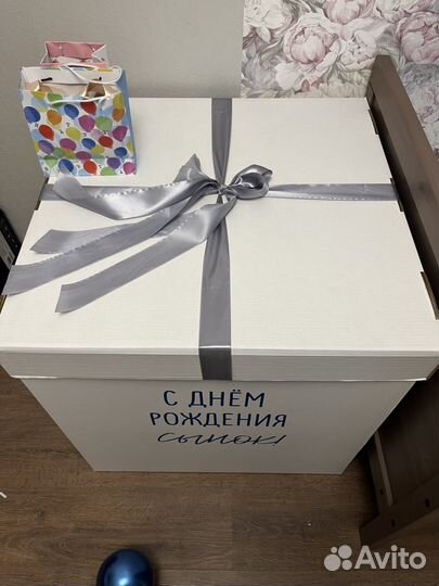 Коробка с днем рождения
