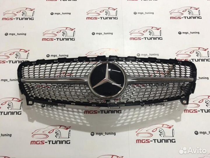 Решетка A-Class w176 Diamond Silver 15-18 Дистр