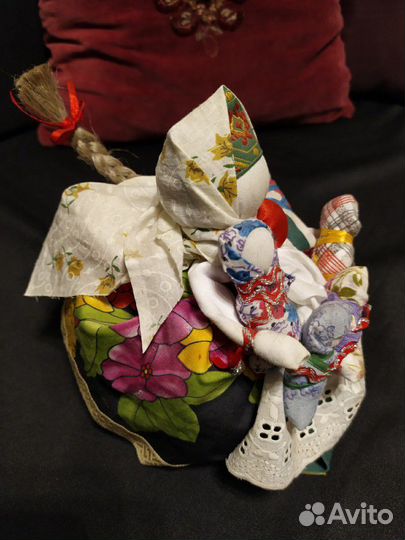 Куколка-оберег Матушка с детками