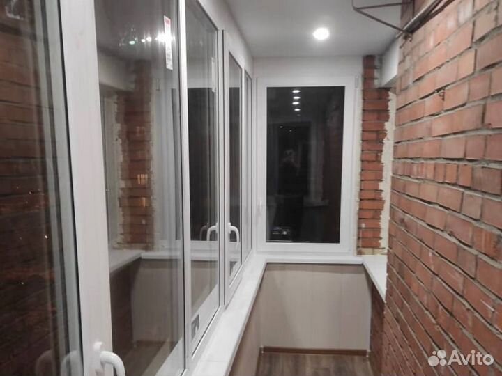 Внутренняя отделка балконов и лоджий