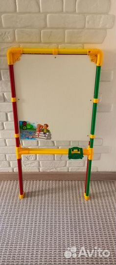 Мольберт детский двухсторонний для рисования